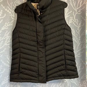 Talbots Black Vest Medium